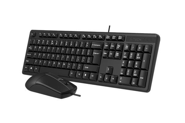 A4Tech KK-3330 USB Multimedia Keyboard Mouse Combo. 