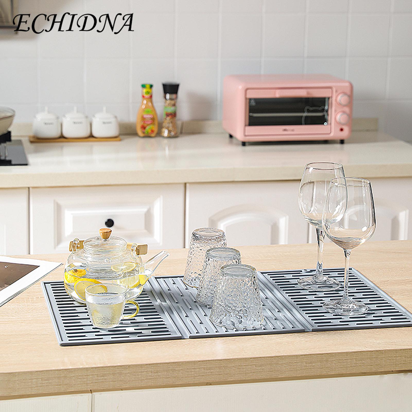 ECHIDNA Dish Drying Pad Noise Reduction Tear-resistant Dish Drying Pad. 