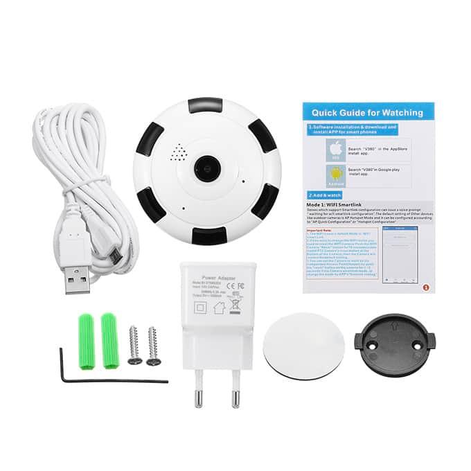 WiFi IP Camera V380-S Wireless CCTV Camera for Home Security. 