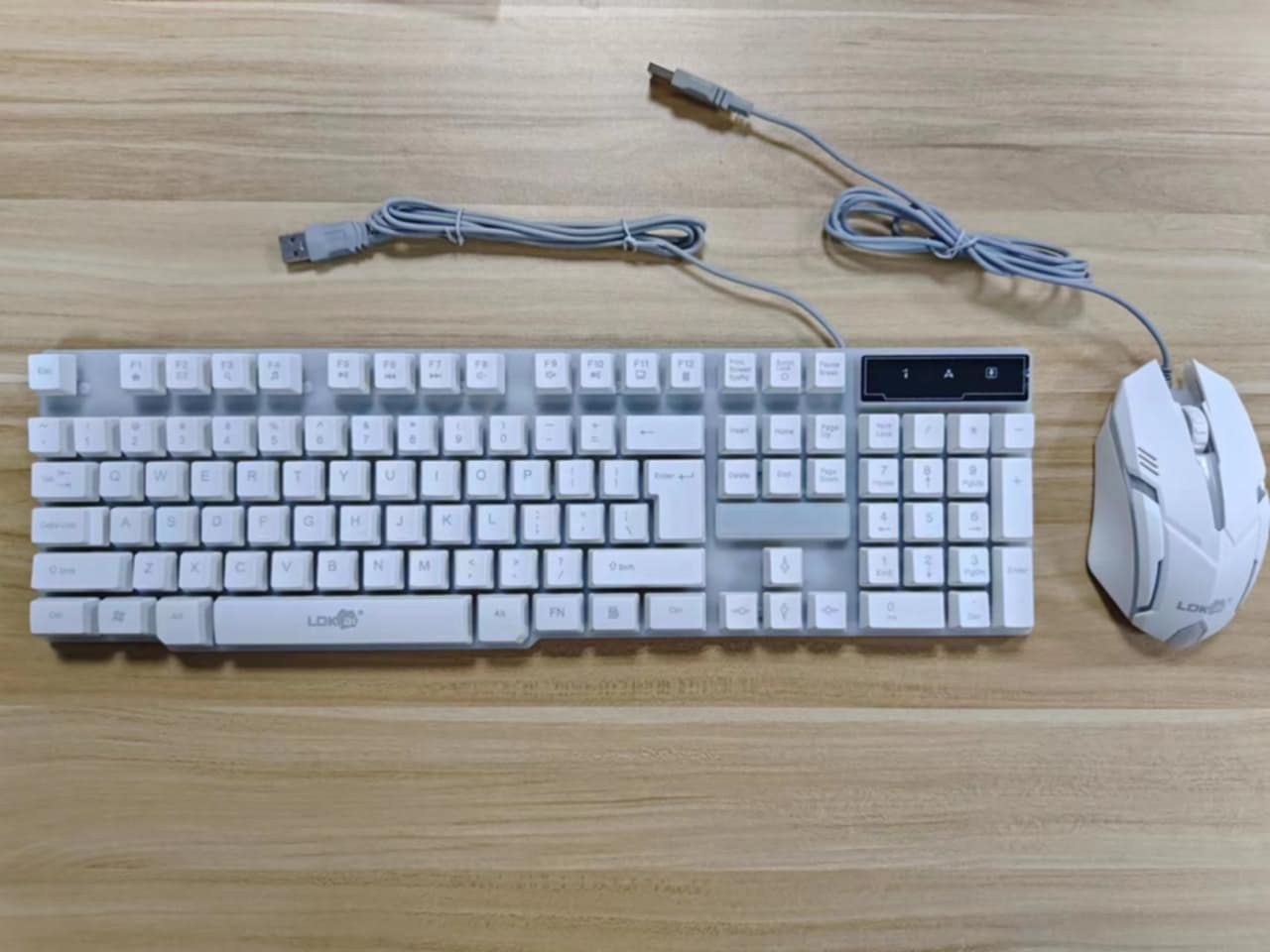 LDK ai 832 Keyboard and Mouse Combos 104 Keys For Desktop PC Gaming Computer