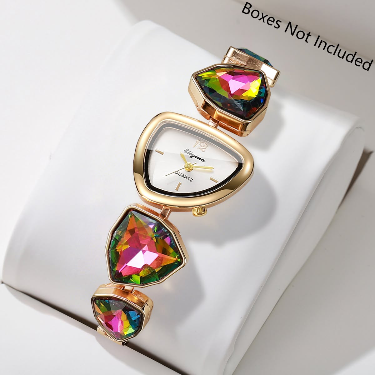 Luxury Fashion Stainless Steel Imported Wuartz Movement Ladies Wristwatch For Women