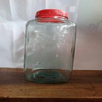 Best Quality Glass Jar Storage big size 2kg (4 pound)--1PC