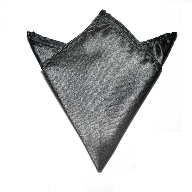 2019 solid color Pocket square Copy Silk towel Yellow Gold handkerchief snot-rag. 