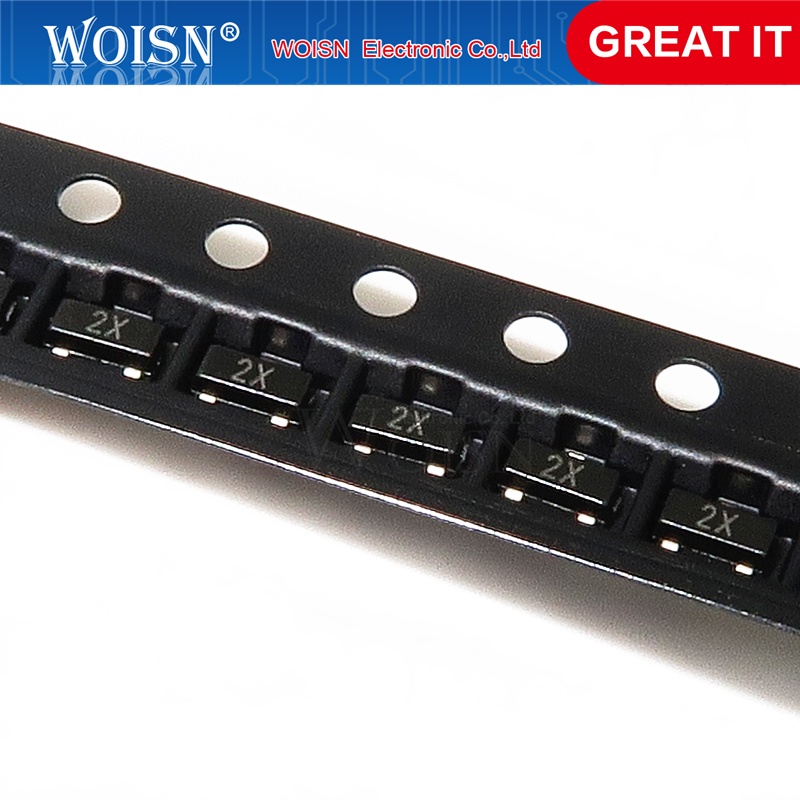 100pcs/lot MMBT4401LT1G MMBT4401 2X MMBT4403 2N4403 2T SOT-23 new and In Stock
