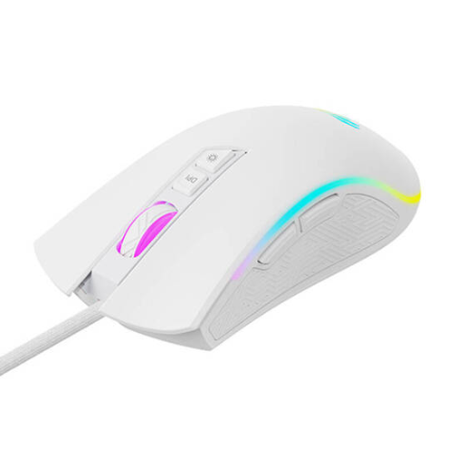 Havit MS1034 RGB Backlit Programmable White Gaming Mouse. 