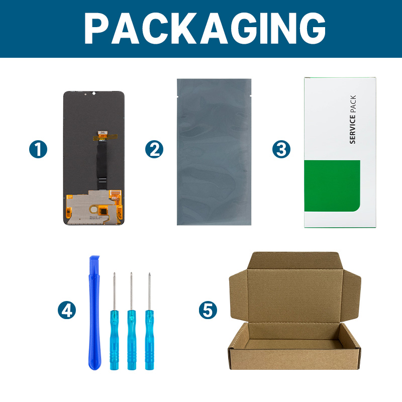 High Quality Premium Display For OPPO Reno Ace LCD Touch Screen Digitizer Assembly lcd For OPPO Realme X2 Pro Display RMX1931. 
