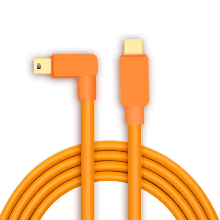 Type-c/USB to mini usb 5d3 Online cable Canon 6d2 6d DSLR camera connected to computer USB cable high-speed 800d 5d2. 