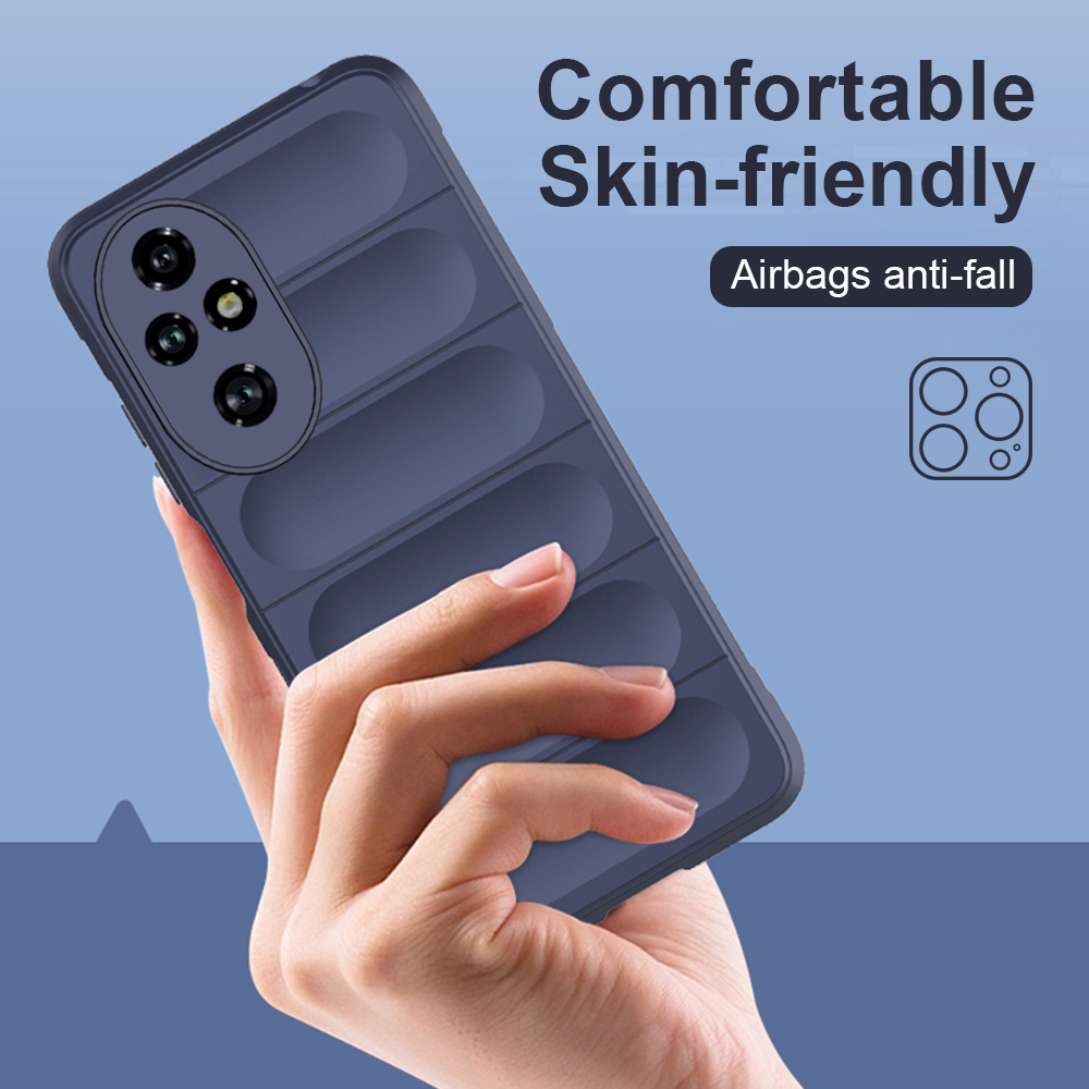 For Honor 200 Pro Phantom Shield Anti-Drop Case Multi-color Optional Support Wireless Charging for Honor 200 Pro honor 200pro Soft Anti-Drop Phone Case Lens Protection Plus Edge Anti-Slip Design