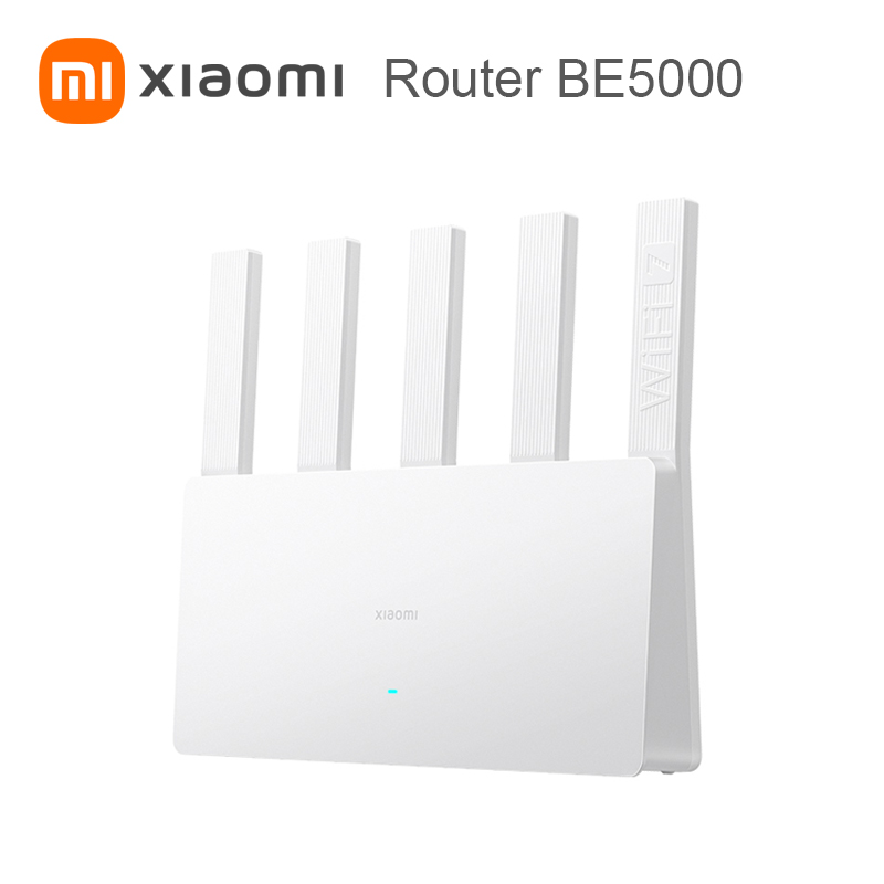 NEW Xiaomi Router BE5000 Wi-Fi 7 2.4/5GHz Dual-Frequency Mesh 2.5G High-Speed Network Port IPTV OFDMA Signal Amplifier Mi Home. 