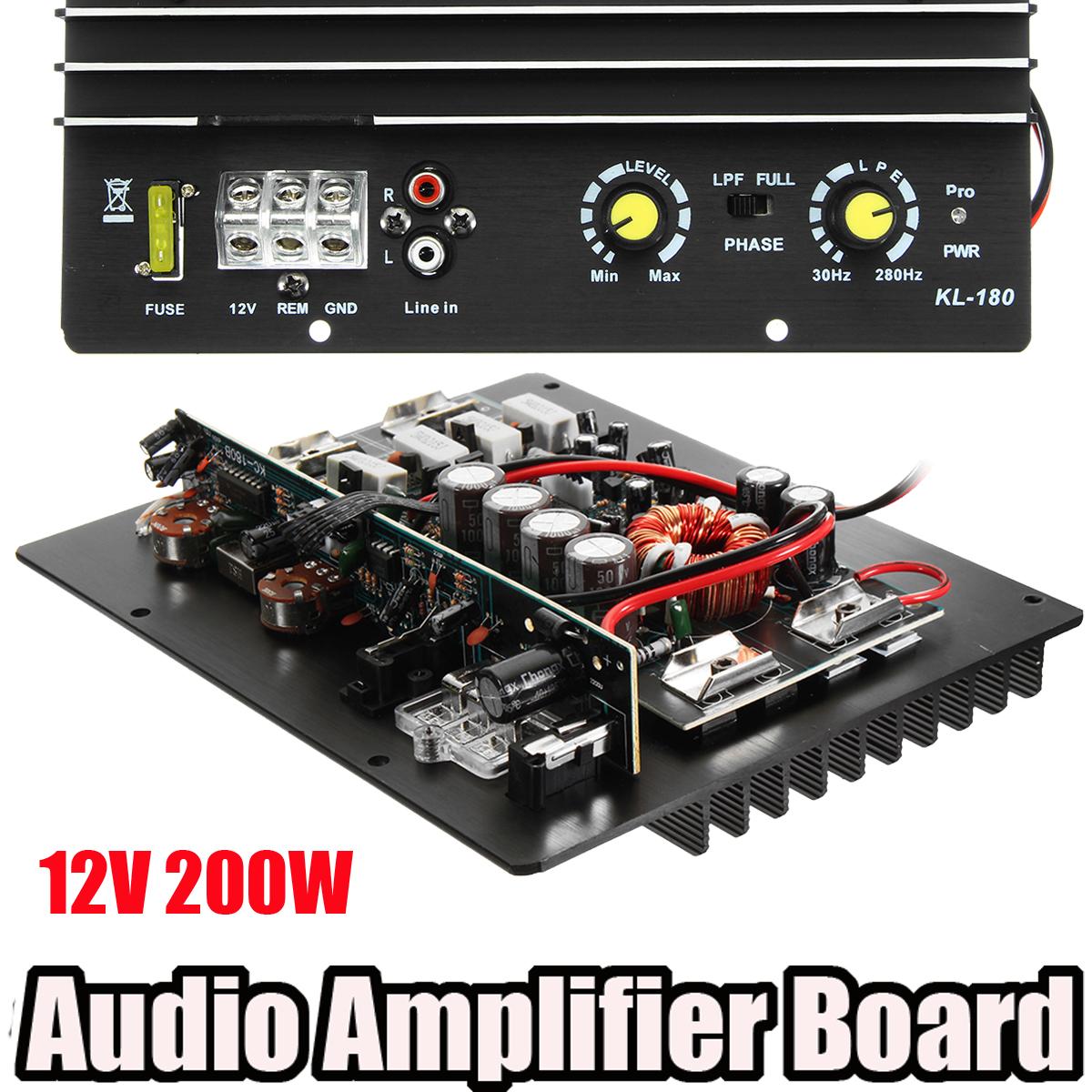 0w 12v Hifi High Subwoofer Amplifier Board Media Mono Amp Power Car Audio Player Buy Online At Best Prices In Bangladesh Daraz Com