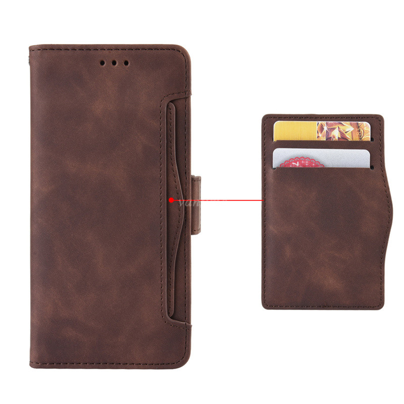 Vantime for Xiaomi Redmi Note 13 Pro+ Plus 5G PU Leather+Soft TPU Wallet Case Multi Cards Clip Flip Cover. 