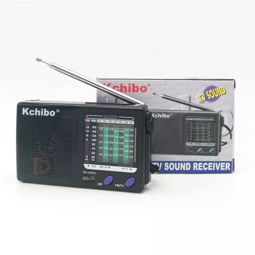 Kchibo KK-9 Analog Radio FM/MW/SW1-7 9 Band World Receiver