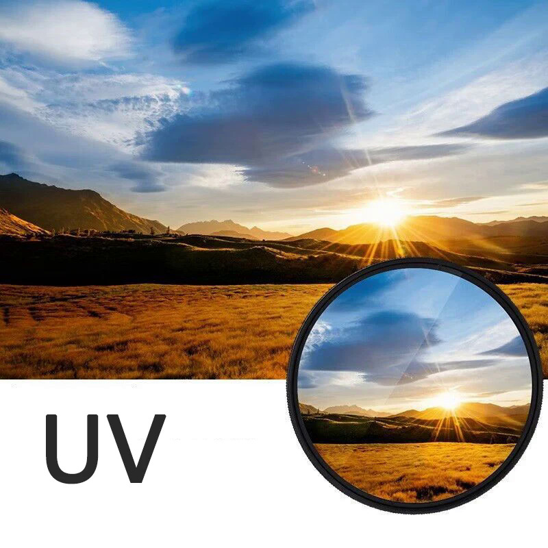 Lightdow FLD CPL UV Lens Filters Kits Lens Filter 49 52 55 58 62 67 72 77 mm for Nikon Cannon Sony Pentax Fujifilm Camera. 