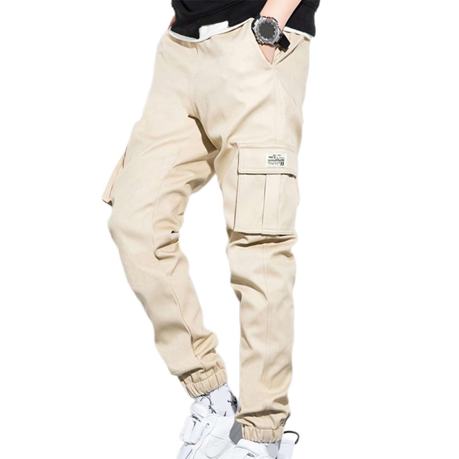 Men Pants Side Pockets Quick Dry Men 
