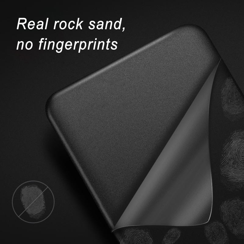 Tokifu For Realme X2 Back Cover Matte Simple Solid Color Soft Silicone TPU Case. 
