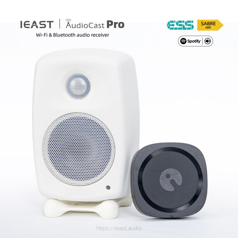IEAST AudioCast Pro M50 Wireless WiFi audio receiver multi room airplay Bluetooth 5.0 music box hifi system tidal pando. 