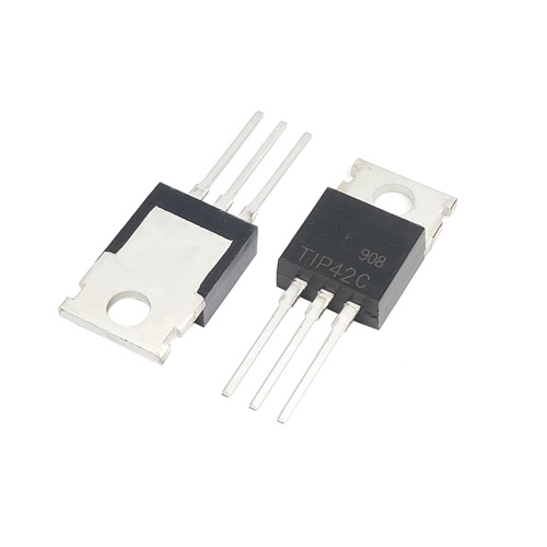 2Pcs- CHINESE TIP41C Transistor TIP41 Transistor TIP41C IC TIP41C MOSFET NPN Transistor 100V 6A 65W 3 Pin Leads TO-220 Transistor IC. 