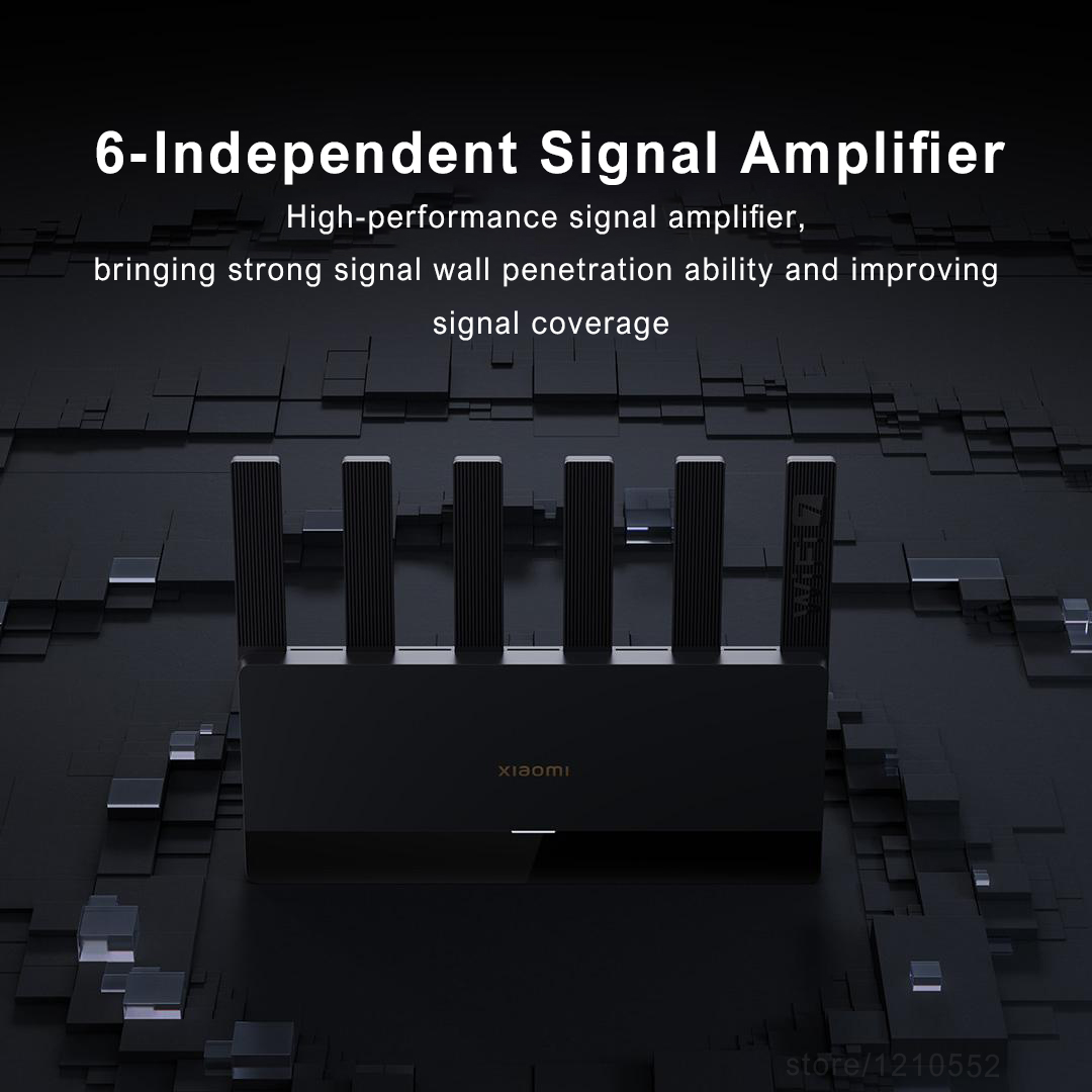 Yeni Xiaomi Router BE6500 Qualcomm dört çekirdekli Wi-Fi 7 Mesh 2.5G ağ bağlantı noktası IPTV OFDMA oyunu hızlandırıcı sinyal amplifikatör Mi ev. 