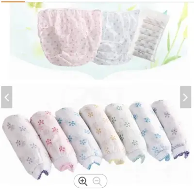 7 Pcs Women's Disposable Underwear, Women's Underwear Travel