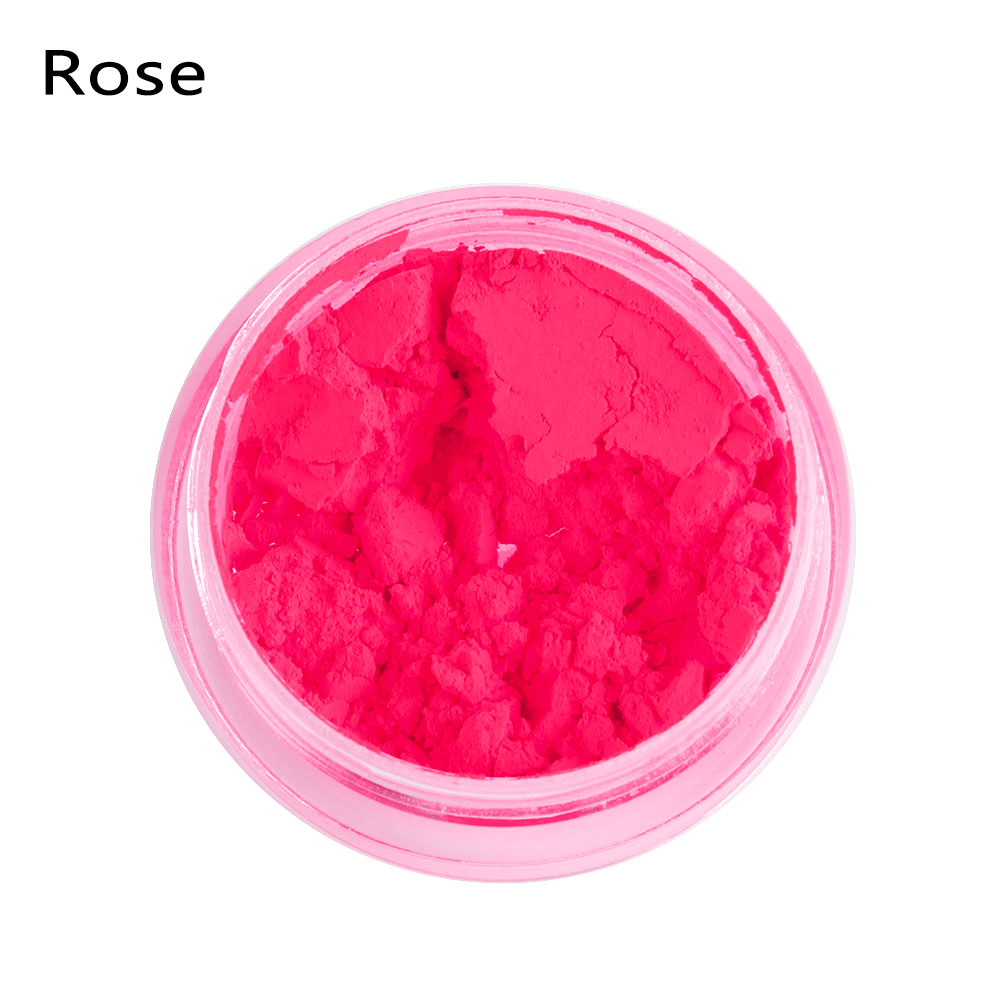 1/7Pcs Neon Eyeshadow Loose Powder Pigment Shimmer Shining Eyeshadow Matte Mineral Nail Art Powder Eye Shadow Makeup Accessory. 