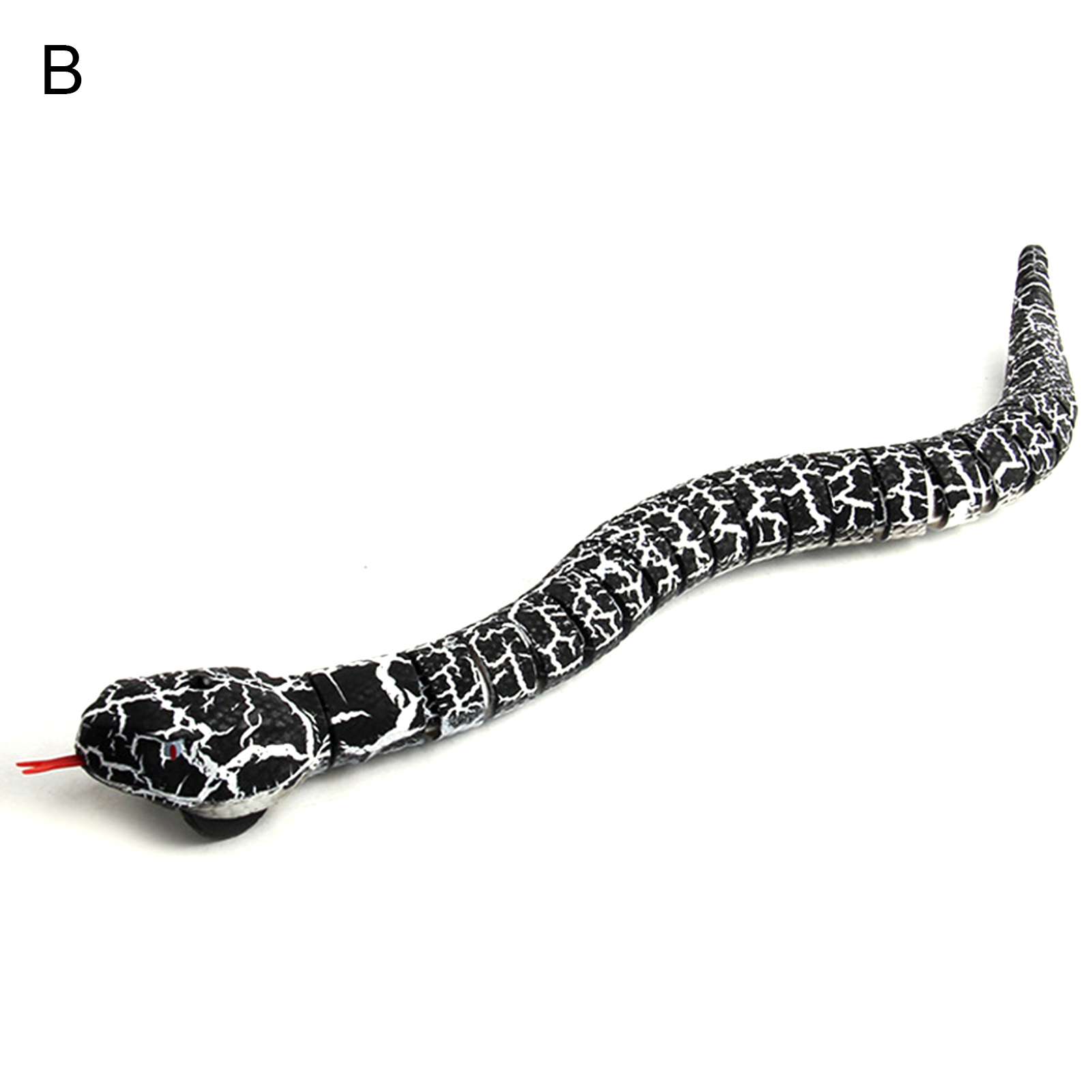 Infrared Remote Control Simulation Snake Realistic Modeling Animal Spoof Toy. 