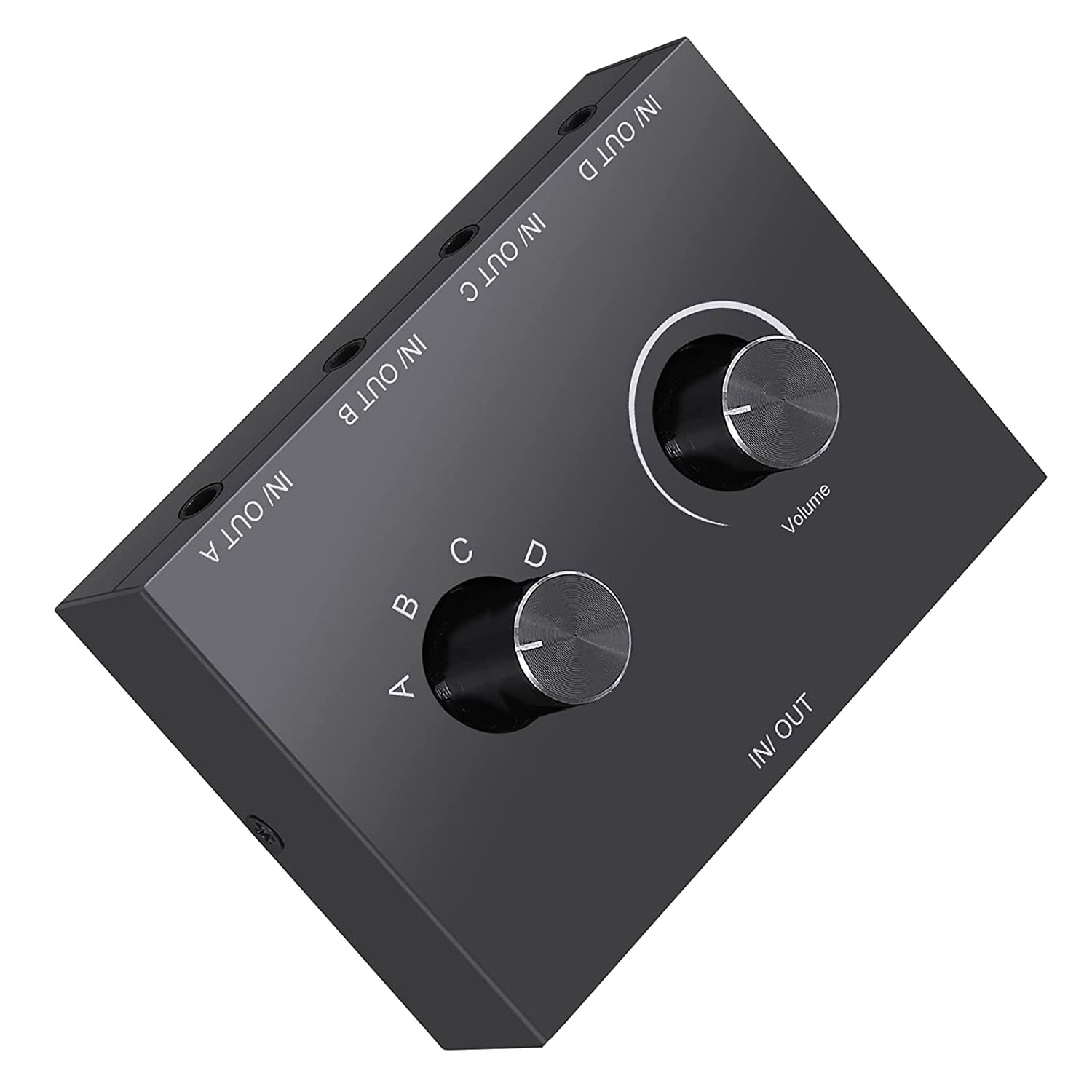 rca switch box-1 x Stereo Audio Switcher-black. 