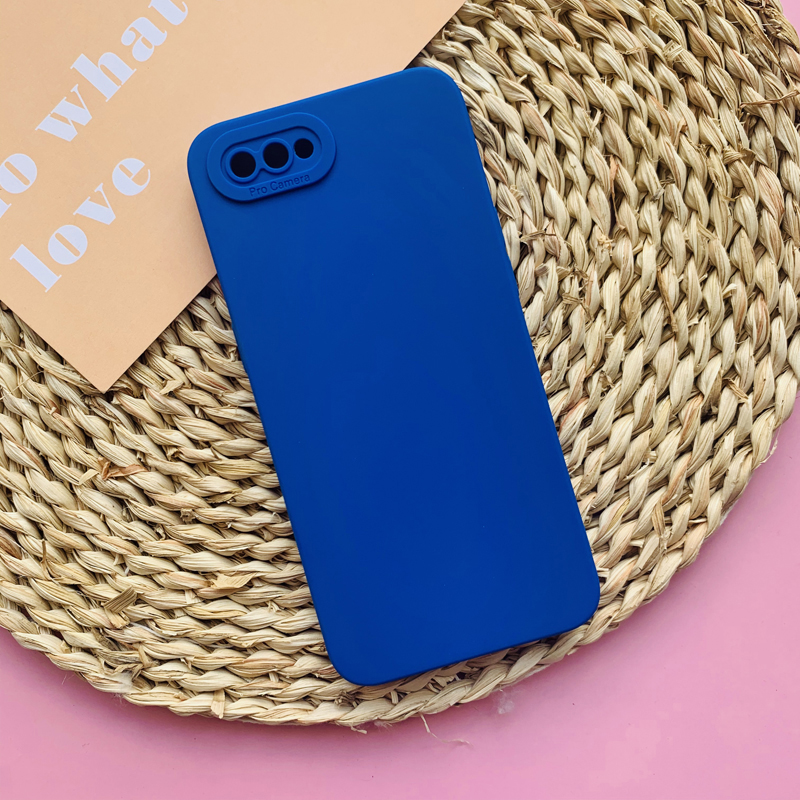 For OPPO A1K Phone Case Macaron Color Liquid Silicone Shockproof Soft Case For Oppo A1K Back Cover. 