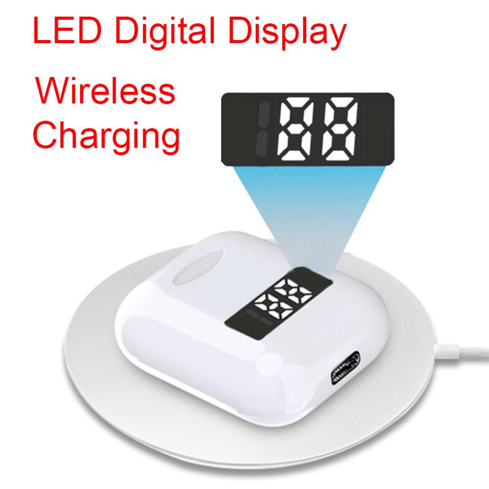 i99 TWS Wireless Bluetooth Headset with Charging Box Supports Wireless Charging. 