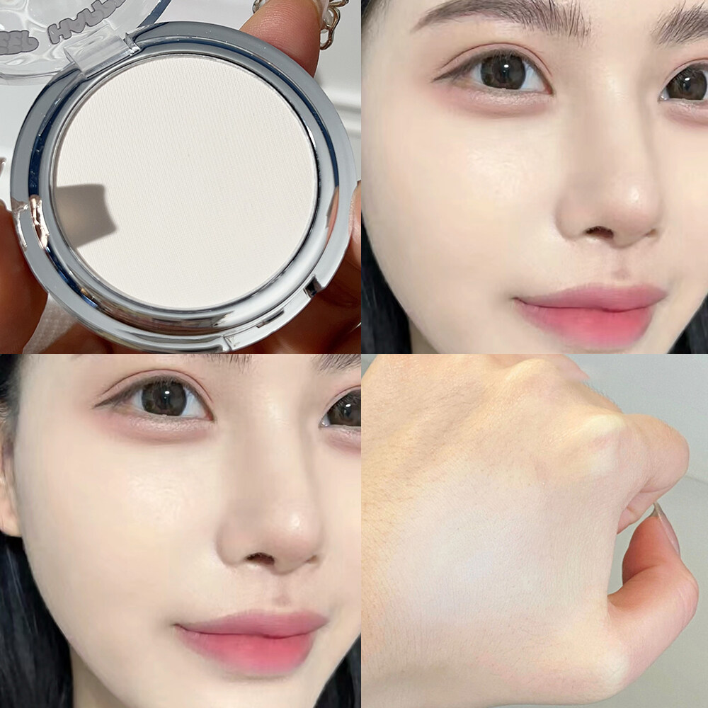 Cappuvini Bear Soft Focus HighLighter Matte Mist Powder Controls Shine & Smooths Complexion Highlighting Powder. 