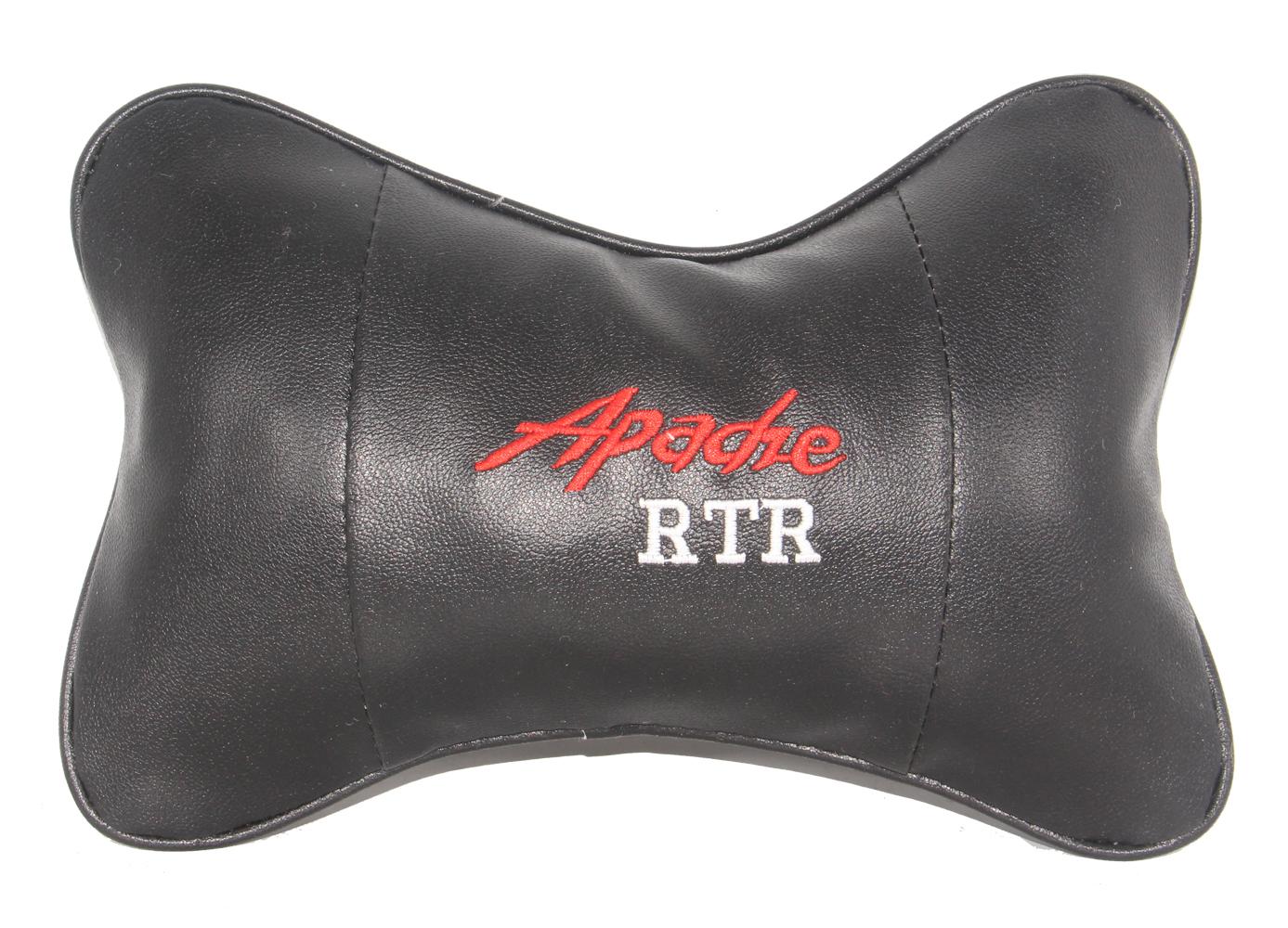Bike Pillow-Driving Comfortable and Soft Foam PVC Back side Protect (Black)-Apache RTR. 
