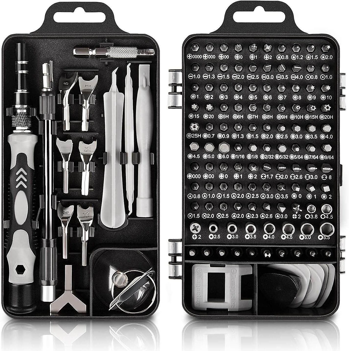 Corslet Stainless Steel 115 In 1 Precision Screwdriver Set, For Multipurpose. 