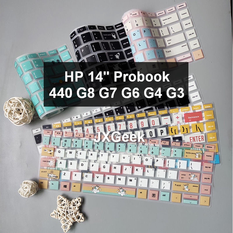 Laptop Keyboard Cover HP Probook 440 G8 G7 G6 G4 G3 14 Inch Keyboard Protector for HP Pro G1 446 G3S ProBook 445R G6 AMD Version ZHAN 66. 