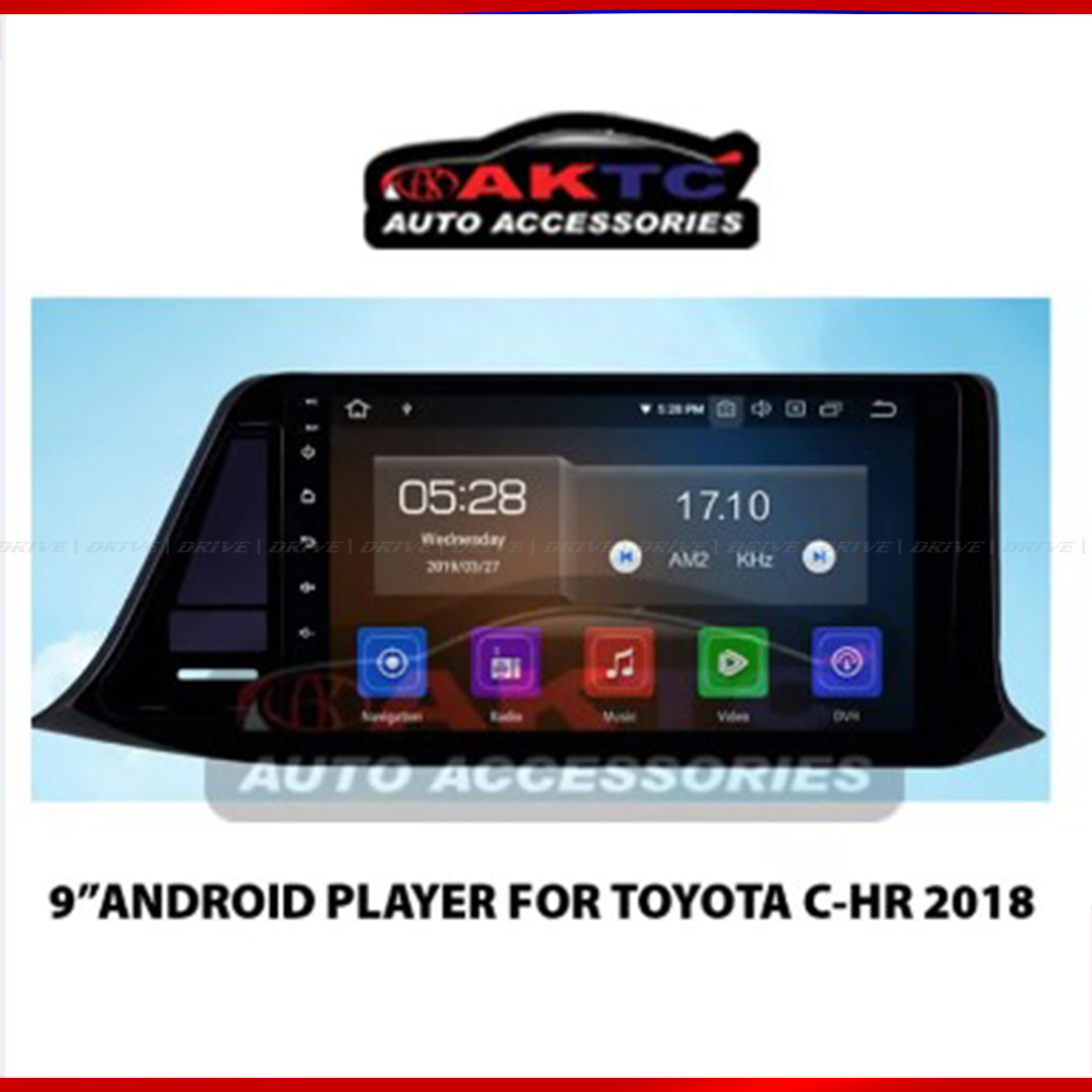 ANDROID PLAYER FOR TOYOTA C HR CAR PLAYER FOR CHR, CAR ANDROID PLAYER. 