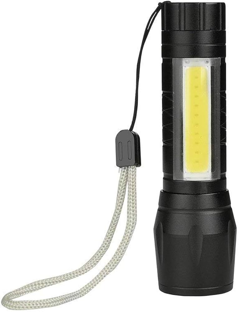 Zoom Flash Light || Rechargeable LED Mini Torch Light. 
