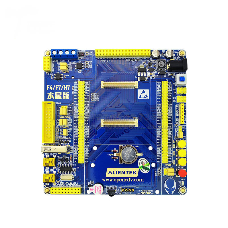 【 punctual atom 】 The Mercury STM32 development board supports three core boards: STM32F429/H743/F767. 