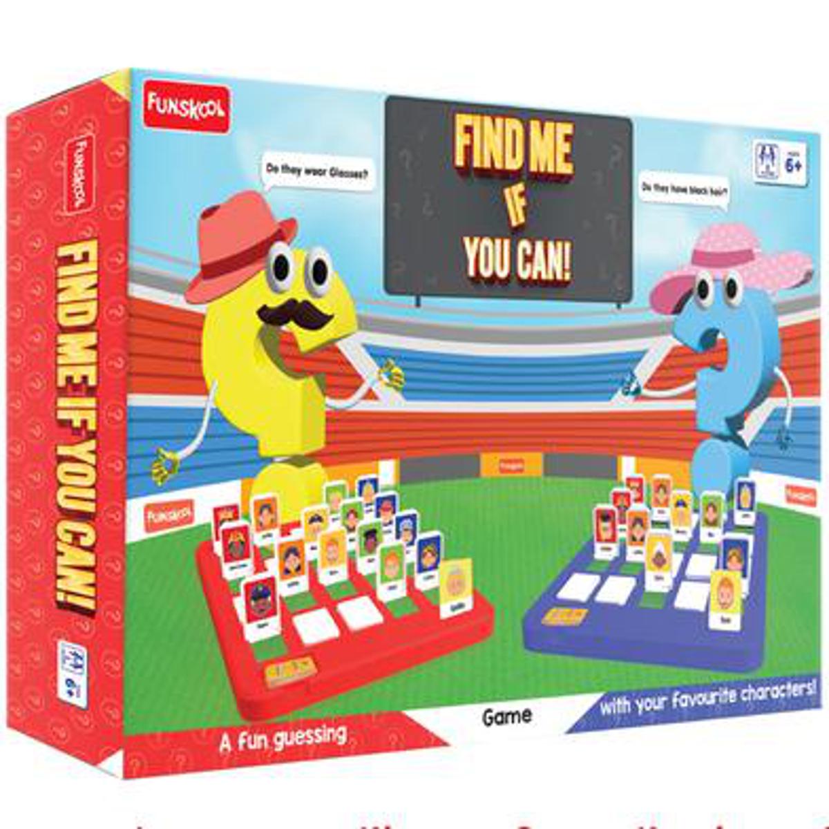 Funskool Find Me If You Can Guessing Game Multicolor