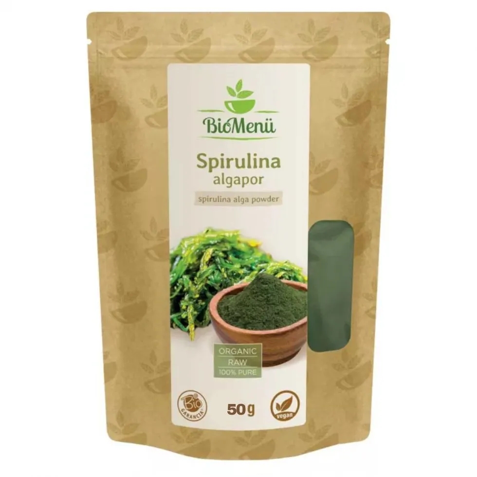 BIOMENU Organic Spirulina Alga Powder 50 gm