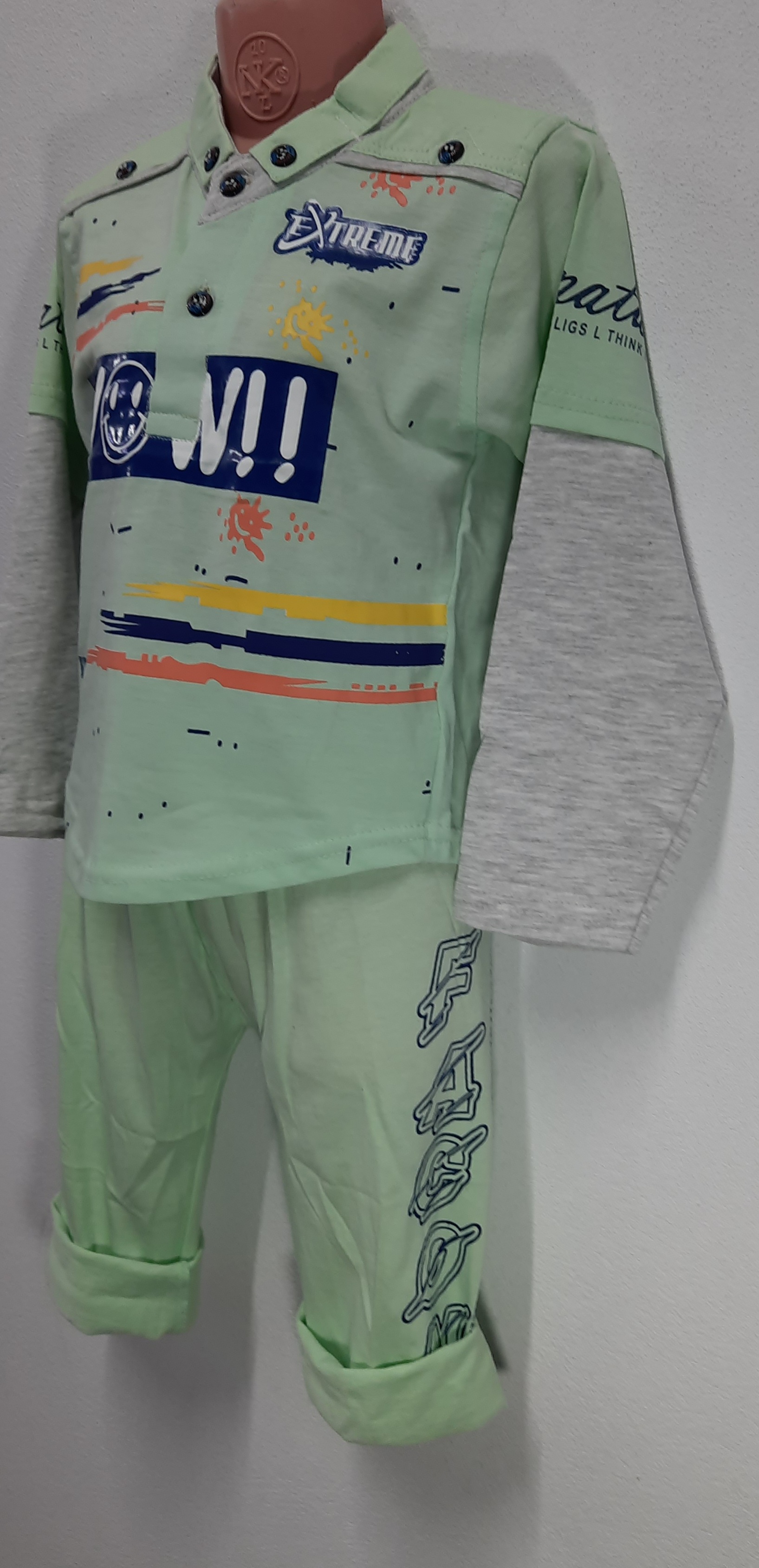 Boys full sleeve genji set winter collection for baby, twin hata gejni set. 