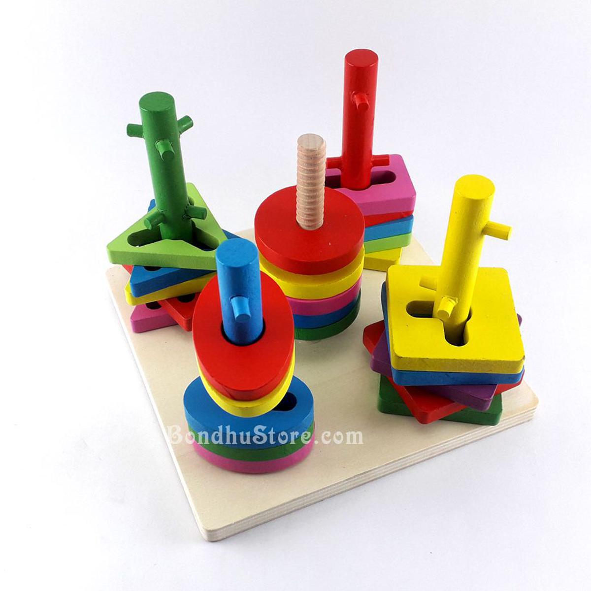Five set Of Column Blocks 3+