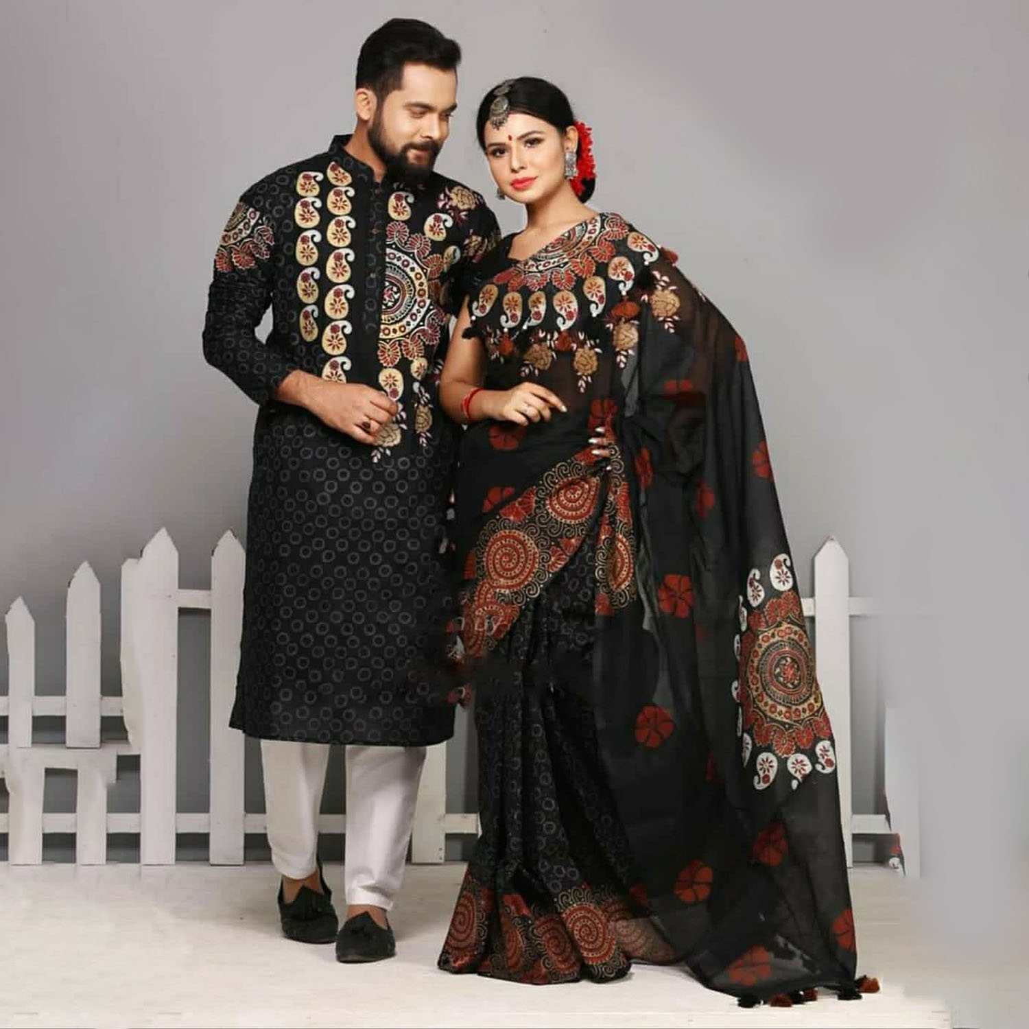 couple dress design in bangladesh Banwery Couple Goals Fancy Couple Matching Readymade Dress Collection