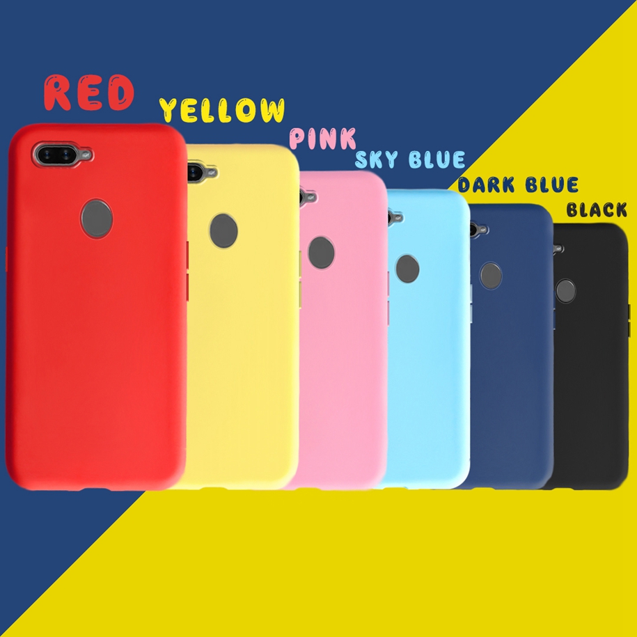 Candy Color Soft Case for OPPO A12 A 12 Back Cover Coque Funda for OPPO A12 CPH2083 A12e A12 e Phone Case Cute Matte Silicon Bag. 