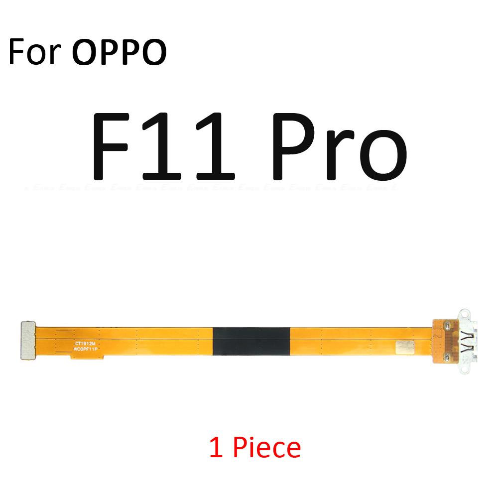 For OPPO F19 F17 F15 F11 F9 F7 F5 Youth F3 F1 F1s Pro Plus  Charger USB Connector Dock Charging Port Jack Board Flex Cable Repair Parts. 