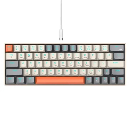 T-Wolf T30 Blue Switch Tri-Mode Wireless RGB Mechanical Keyboard