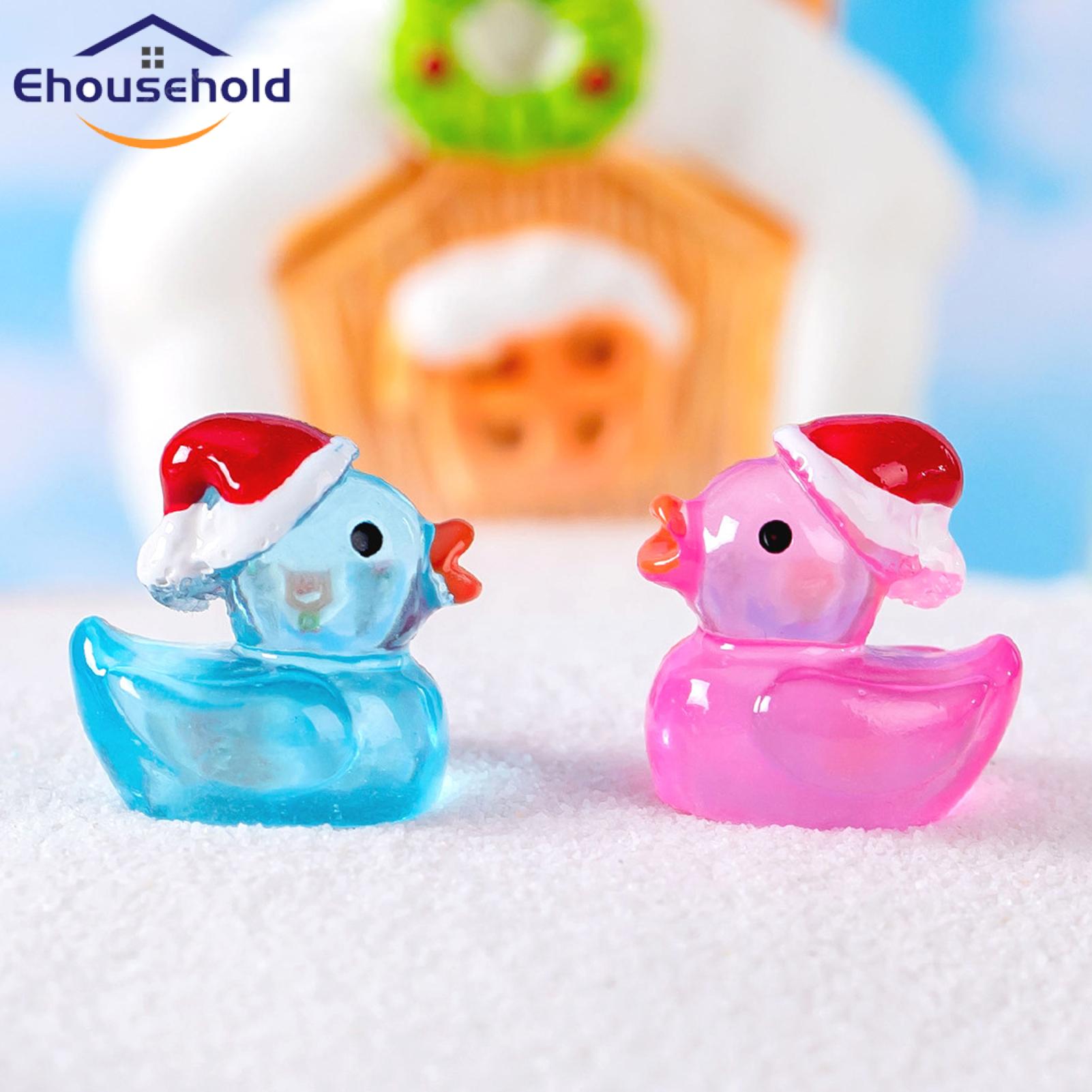 Holiday Home Decor Ducks Adorable Glow in t Dark Duck Christ Ornamentni Resin Lacape Creation for X Decor Soutast Asian Buyers' Favorite Christ Duck Ornaments. 
