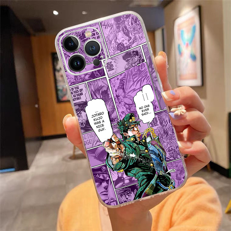 Jojo Bizarre Adventure Anime Phone Case For iphone 15 14 13 12 11 Pro Max XS XR X 12mini 7 8 XR Mobile Phone Case Funda | Daraz.com.bd Jojo Bizarre Adventure Anime Phone Case For iphone 15 14 13 12 11 Pro Max XS XR X 12mini 7 8 XR Mobile Phone Case Funda | Daraz.com.bd