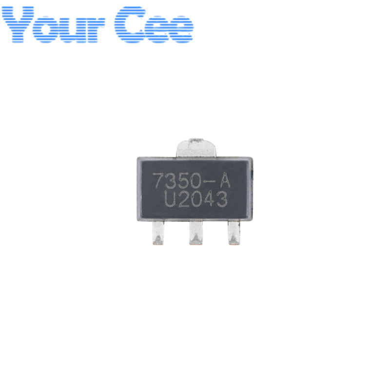 10 PCS HT7350 A SOT 89 Output 5V/250mA Low Dropout Linear Regulator LDO Chip