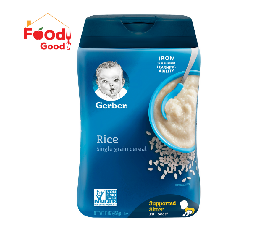 gerber rice single grain cereal