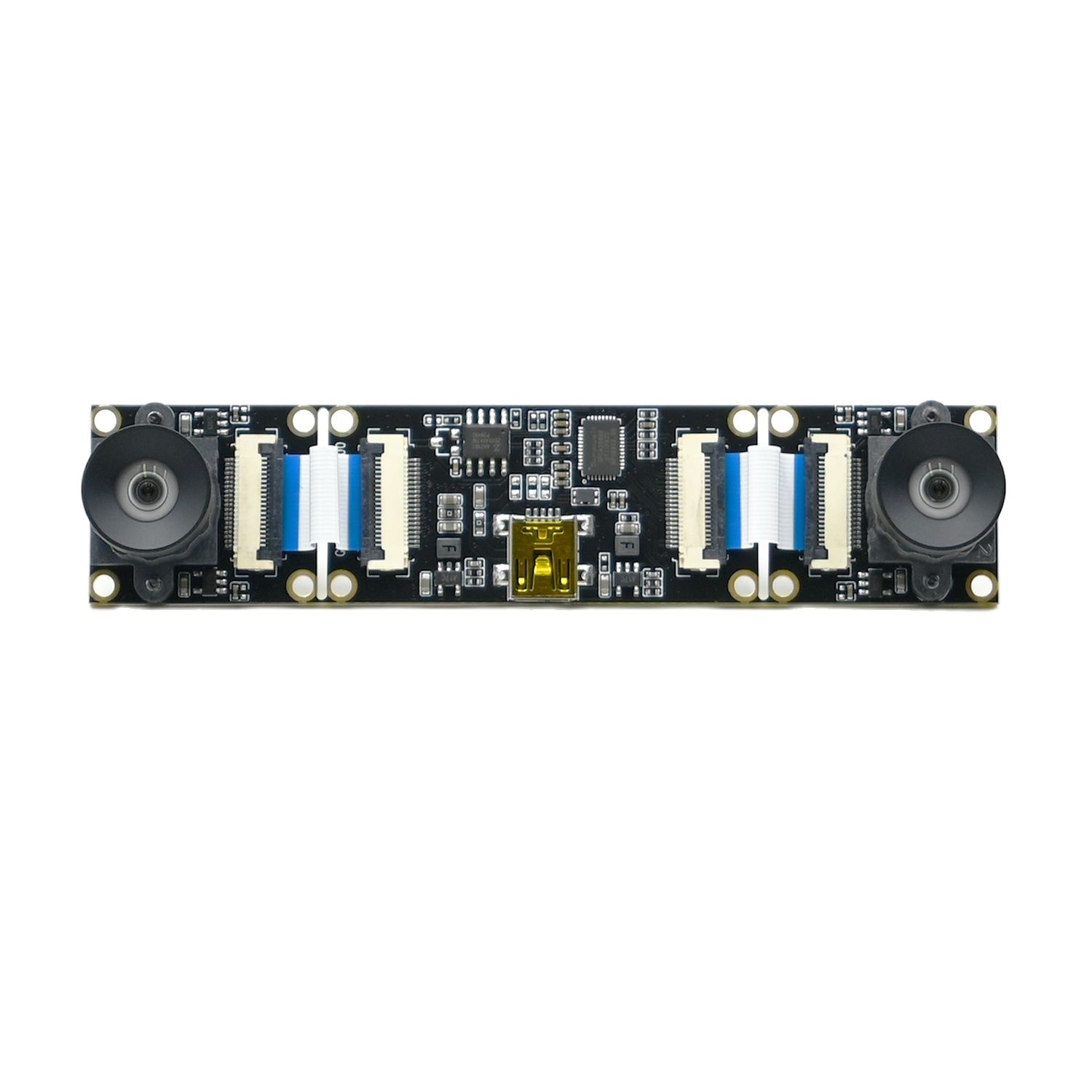 3D Stereo VR USB Camera Module 720P With Dual Lens,2560x720 30fps,Synchronized Same Frame,Baseline Adjustable, For Windows/Linux. 
