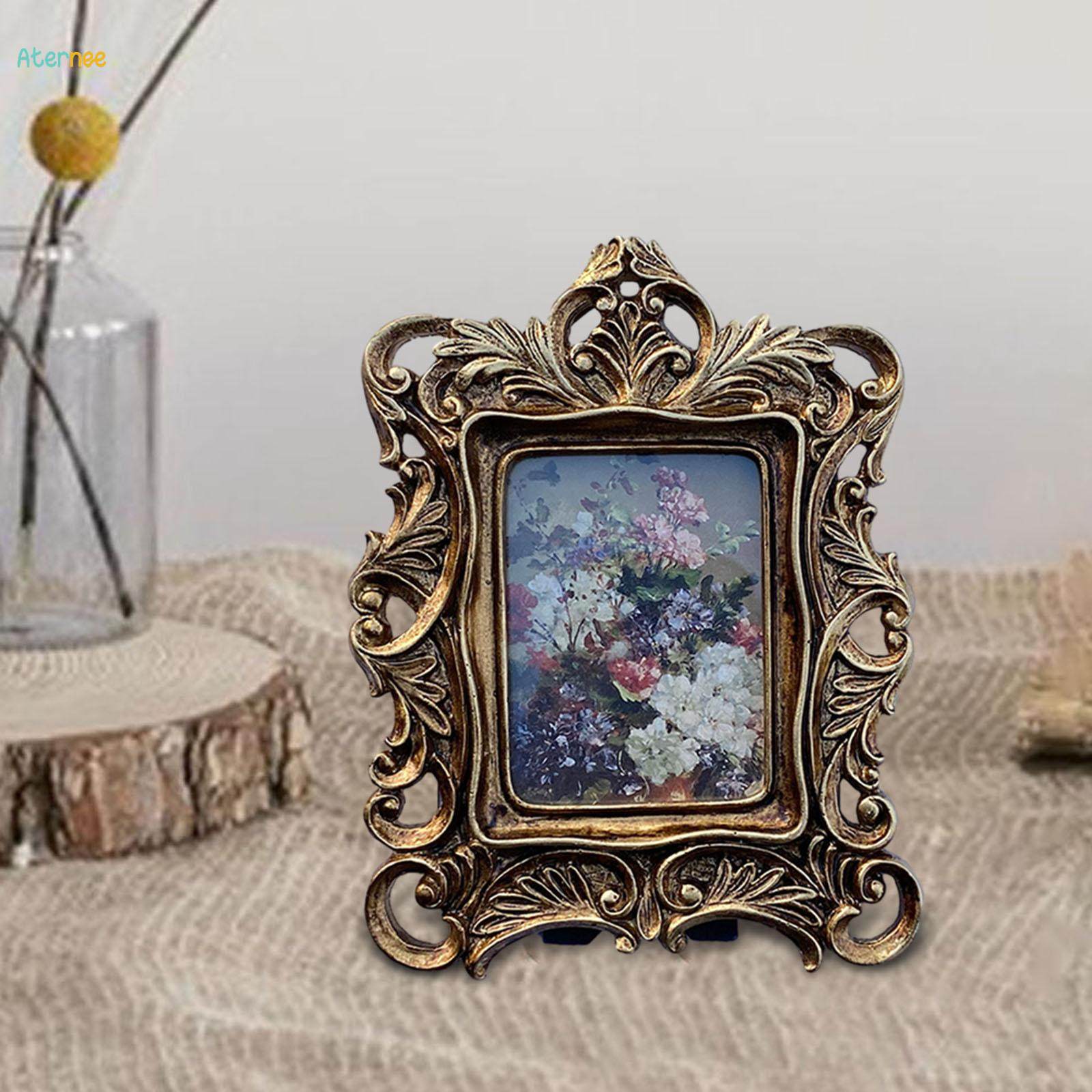 Vintage Picture Frame Retro Photo Frame for Wall Hanging Hallway