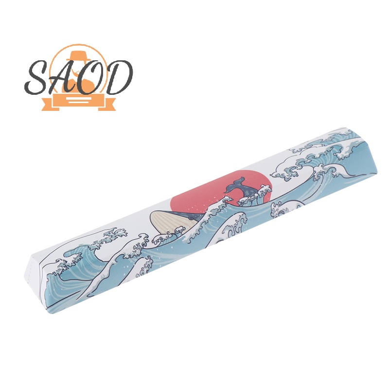 SAOD 2Pcs Coral Sea Keycaps PBT Five Sides Dye-Subbed Spacebar 6.25U OEM Profile Space Bar Keycap For DIY Mechanical Keyboard NEW. 